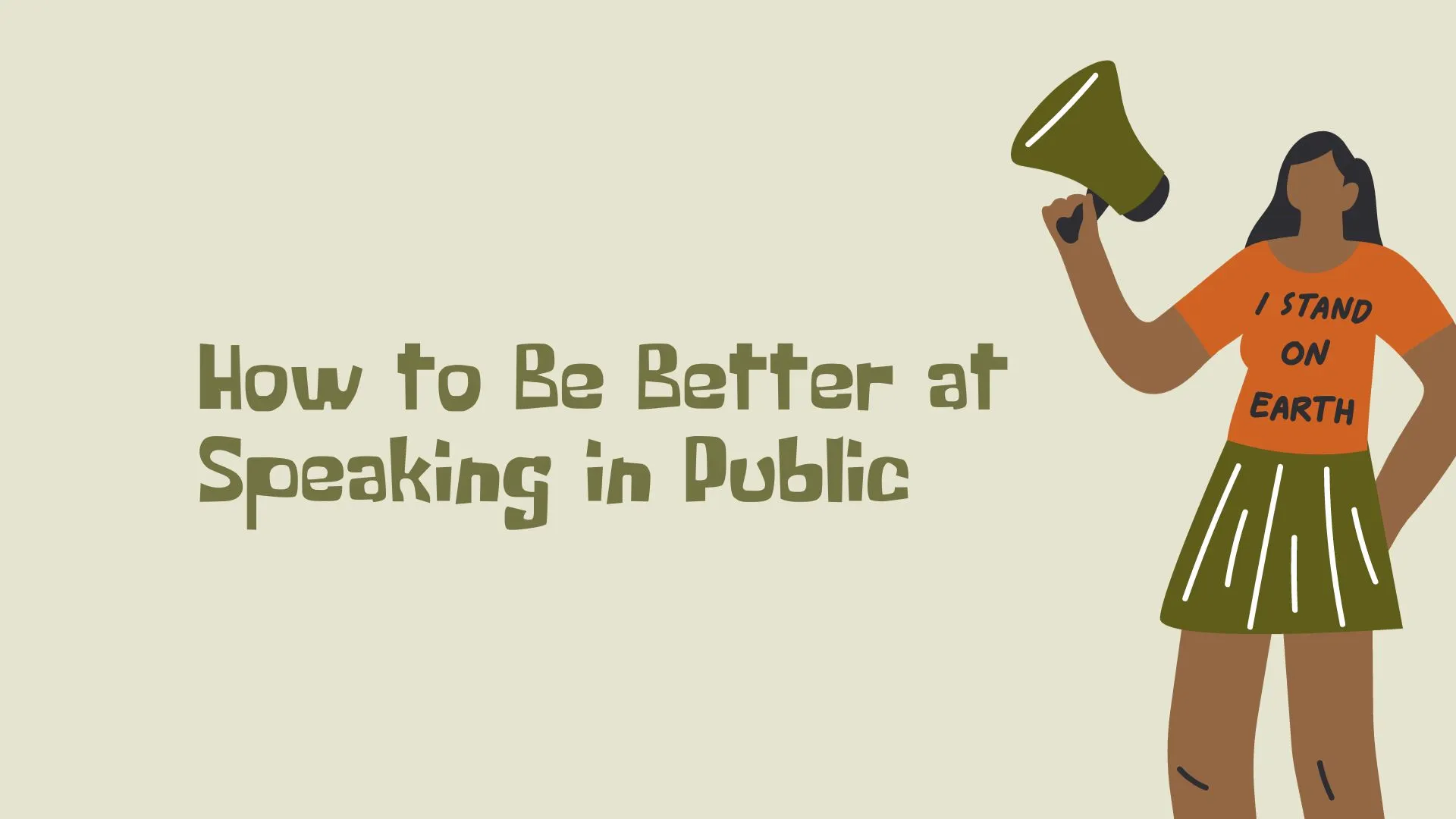 How to Be Better at Speaking in Public